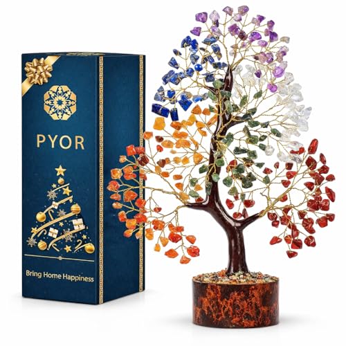 PYOR 7 Chakra Tree of Life Crystal Tree – Spiritual...
