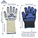 BBQ Grill Gloves Heat Resistant, 1472℉ Heat Resistance Fireproof Glove for Grilling Smoking Barbecue Oven Mitts Extreme Hot Proof Mittens for Kitchen Cooking Baking