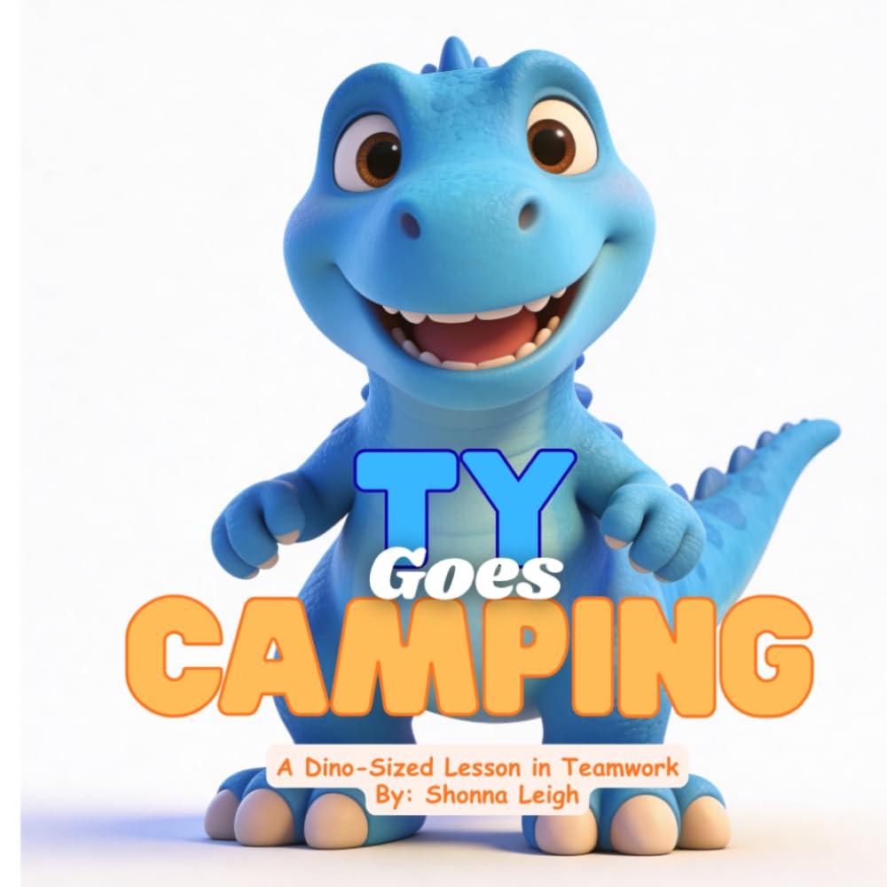 Ty Goes Camping: A Dino-Sized Lesson in Teamwork (Cooper and Kenley's Stuffy Squad)