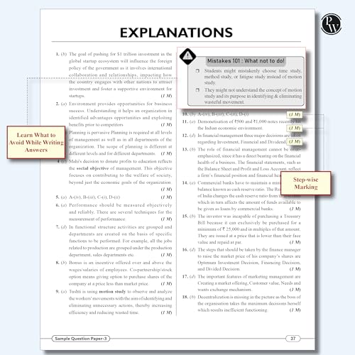 Image of (Old Edition) PW CBSE Class 12 Commerce Stream Combined 30 Sample Papers For 2025-2026 Board Exams l Business Studies, Accountancy, Economics, Mathematics, English, Applied Maths