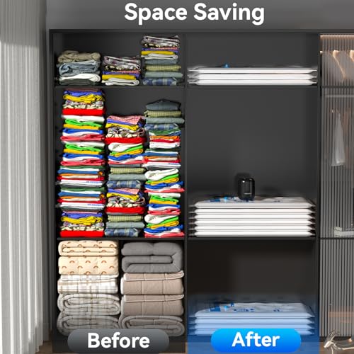 MONVANE Vakuumpumpe für Vakuumbeutel, Elektrische Pumpe für Vakuumbeutel, 220V 40W, Tragbare Luftpumpe für Reise Vakuumbeutel