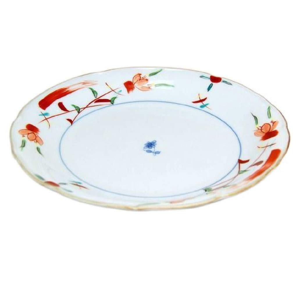 Amazon.co.jp: 【5枚セット販売】【有田焼】花飾り 7寸皿 149077