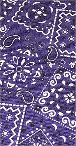Premium Purple Bandana Print Cotton Fabric - 100% Cotton by the Yard (36 x 44) - Perfect for Sewing, Quilting & Crafting Projects 3 Premium Purple Bandana Print Cotton Fabric - 100% Cotton by the Yard (36 x 44) - Perfect for Sewing, Quilting & Crafting Projects - Image 2