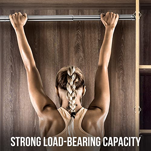 WAENLIR Asta estensibile per guardaroba in acciaio...