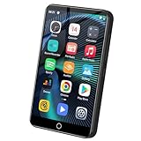 ZAQE 144GB MP3 Player with Bluetooth and WiFi, 4" HD Touch Screen Android Music Player for Kids/Adults, Pre-Loaded Spotify/Pandora/Amazon Music/Audible, Expandable to 1TB