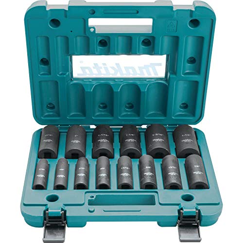 Makita A-96372 Impact socket set, 1/2 in. drive, 14-piece