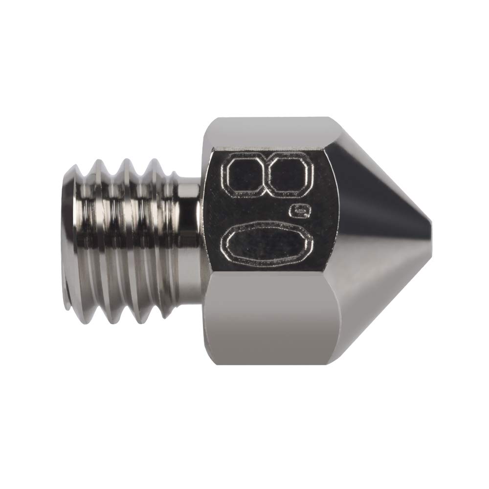 2 Boquillas MK8 0.6mm Resistentes – Acero Inoxidable Antiadherente Para Impresoras 3D Creality, Ender 3, Ender 5, CraftBot, BQ Witbox, Prusa