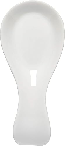 Vista 26 de Now Designs Cuchara curvo de gres azul cáscara de huevo, 3.5x7.75 in Eggshell