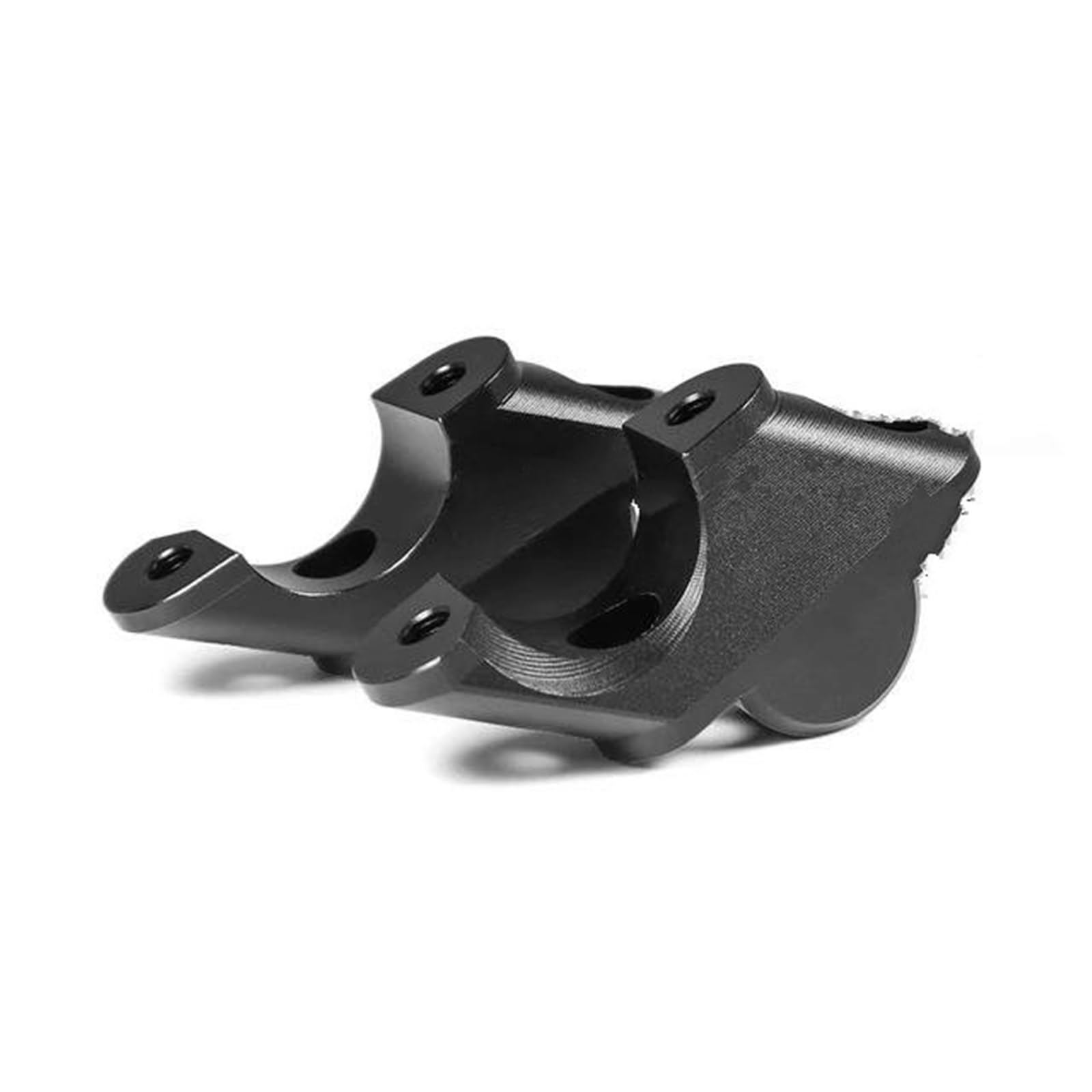 Hdhcscagh Black For R 1250 1200 R For R1200r For Lc For R1250r For Lc 2015-2019 Motorcycle Handlebar Riser Heightening Clamp Mount Handlebar Clamps Risers(Black)