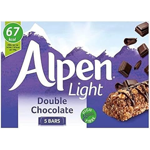 Alpen Light Double Chocolate Cereal Bars Cover