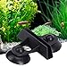 TOPINCN 40PCS PVC Aquarium Fish Suction Cup Separating Board Divider Support Clip Insulation Clip(Black)
