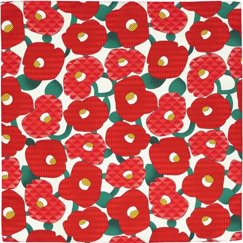 あそ美心 ポリエステル強撥水ふろしき 70×70cm ふろしき 乱れ椿