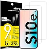NEW'C 2 Pezzi, Vetro Temperato per Samsung Galaxy S10e, Pellicola Prottetiva Anti Graffio, Anti-Impronte, Senza Bolle, Durezza 9H, 0,33mm Ultra Trasparente, Ultra Resistente