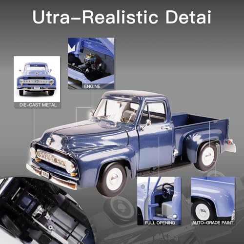 1953 Ford F-100 Pick up 1:18 Diecast Modelo miniatura 4