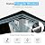 Domi 12’ x 18’ Outdoor Hardtop Gazebo, Upgraded Metal Gazebo with Galvanized Steel Double Roof, Heavy Duty Canopy Permanent Pavilion for Patio Lawn and Garden, Curtains and Netting Included, Grey