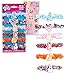 My Little Pony Hair Scrunchies for Girls Set - Bundle with 6 MLP Elastic Hair Accessories Plus Stickers, More | My Little Pony Hair Ties for Girls, Kids