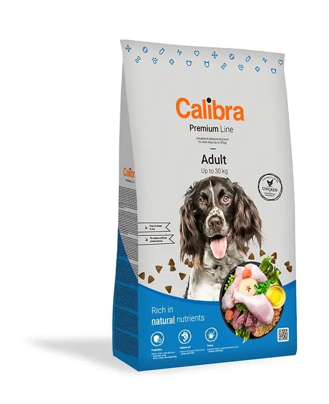Calibra Premium Line Adult Upto 30kg Complete & Balanced Dog Food for Adult Dogs 12kg (B0BHX7LPK5) Amazon Price History, Amazon Price Tracker