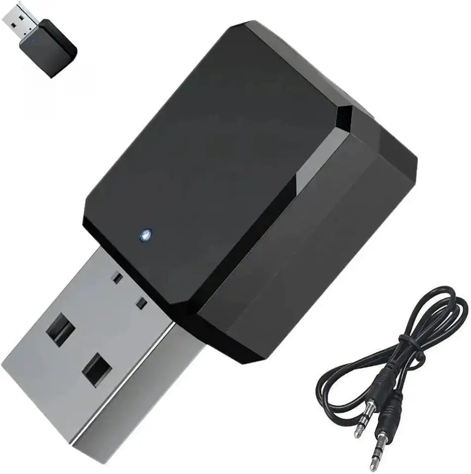 Adaptador Bluetooth Automotivo Usb P2 Receptor De Som Carro | Receptor Bluetooth Adaptador Musica P2 Carro Chamada de Audio USB Receiver
