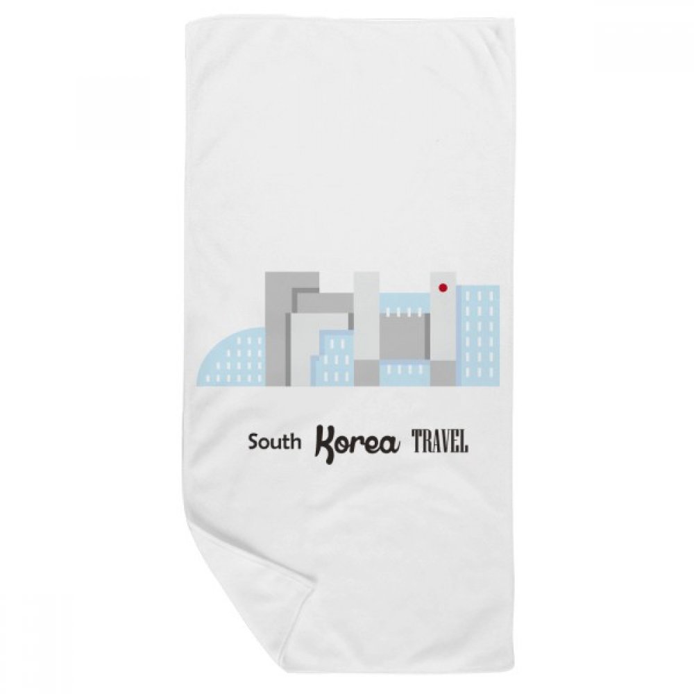 Serviette de bain Corée du Sud douce au tissage haut de gamme