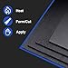 Duco USA-Made Custom Cut to Size ABS Plastic Sheets 1/4 Inch Thick - Black, Heat Moldable, Rigid, Thermoplastic ABS Boards - 1/4 Plastic Sheets for DIY Home Decor, Automotive, & Structural Crafts