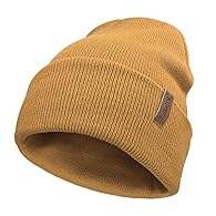 UNISEX STYLING : Suitable for both men and women, this comfortable beanie hat can be worn as a classic turn up hat or a relaxed slouch beanie. Available in a wide range of colours giving you plenty of options to choose from LIGHTWEIGHT : A double thi...