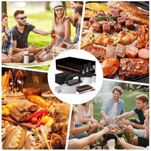 Kit de nettoyage pour de cuisson et gril antirouille indispensable pour camping - 5