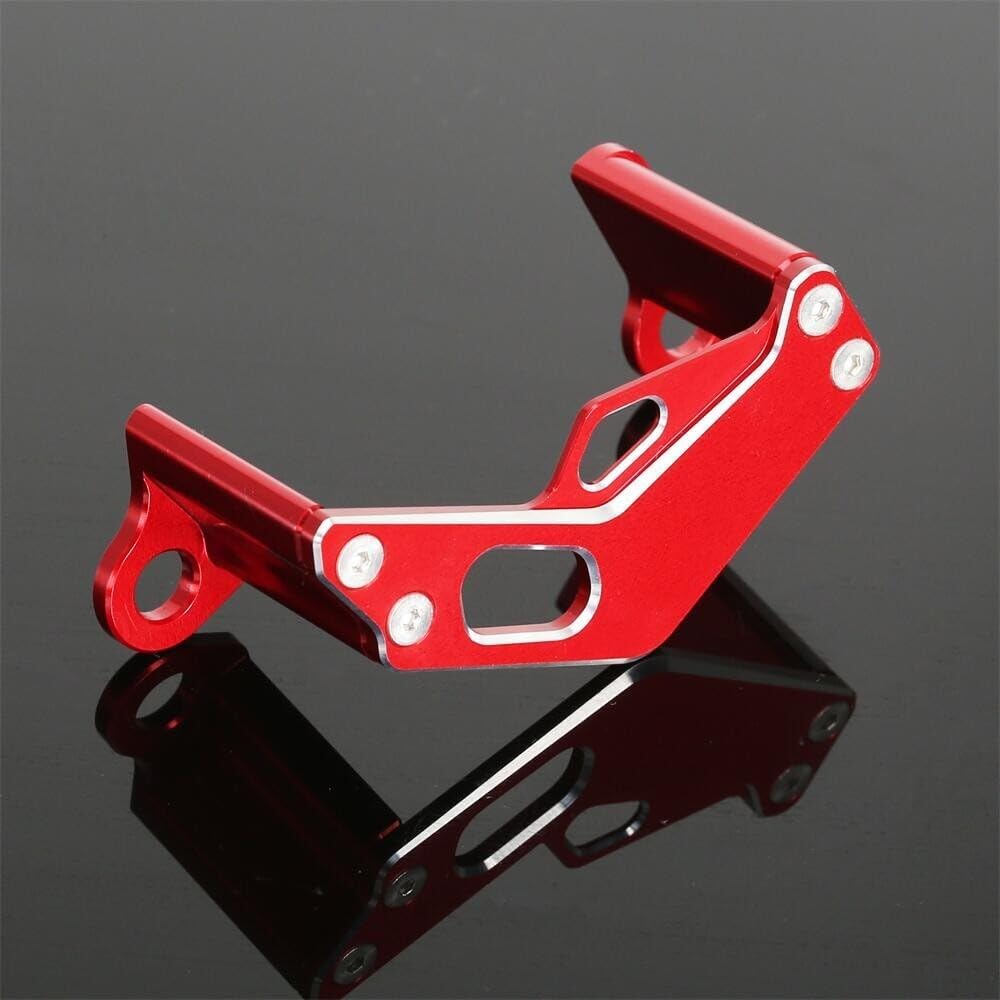 RM125/250 Rear Caliper Guard Compatible with RM125/250 2005-2008,RMZ250 2007-2022, RMZ450 2005-2022,RMX450Z 2010-2019 3D CNC Dirt Bike Motorcycle Rear Brake Protector (Red)