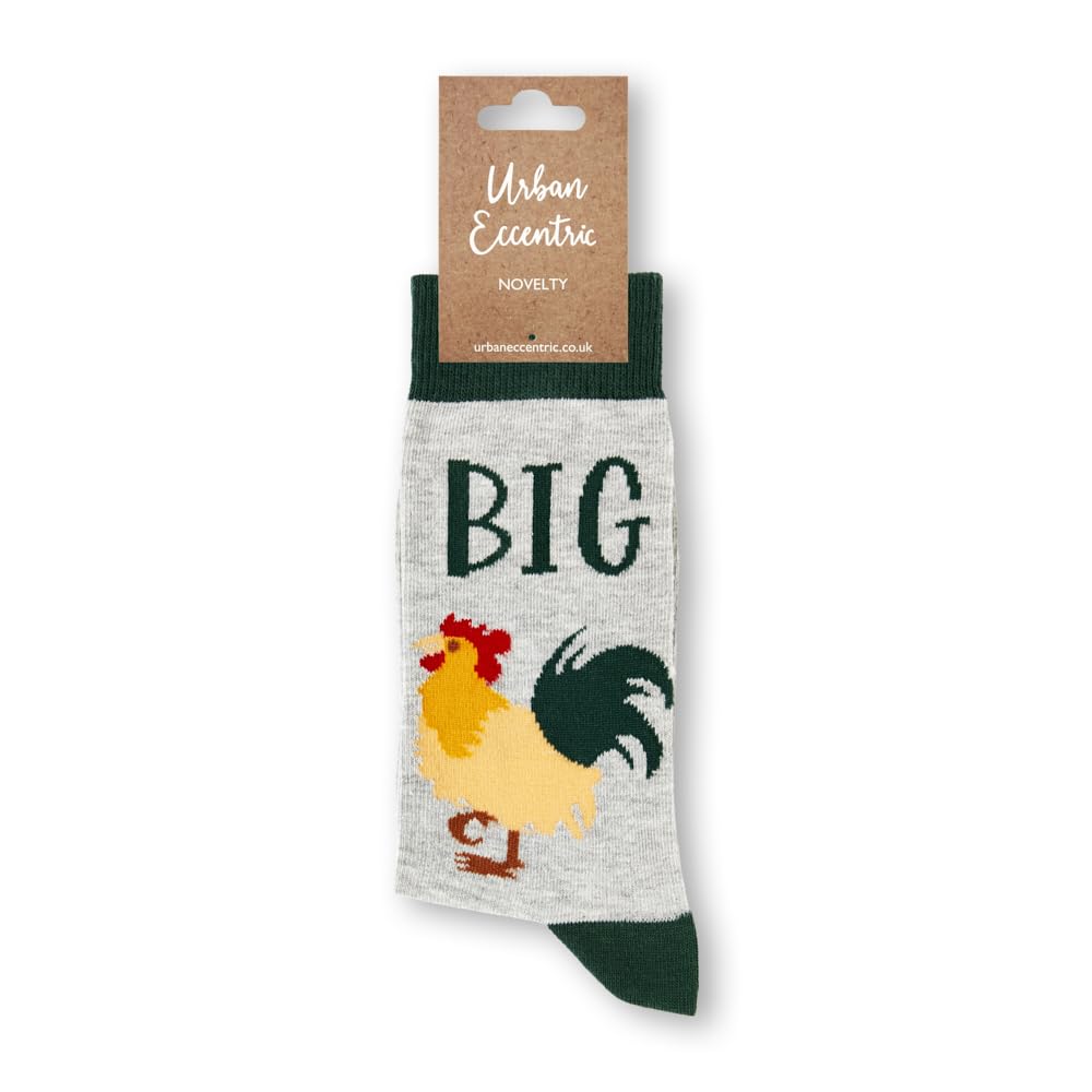 Unisex Big Cock Cotton Rich Premium Socks - 1 Pair | Novelty Gift