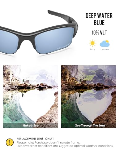 Image of BLAZERBUCK Replacement Lenses & Sock Kit for Oakley Flak Jacket XLJ Sunglass