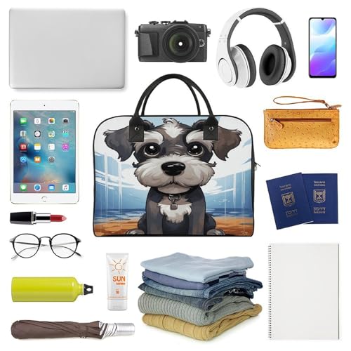 Maletín liviano para laptop con diseño Schnauzer miniatura 5