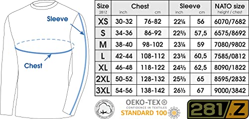 281Z-Mens-Military-Stretch-Cotton-Long-Sleeve-T-Shirt-Tactical-Hiking-Outdoor-Undershirt-Punisher-Combat-Line-Foliage-Green-Medium