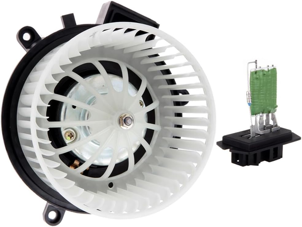 ECCPP Heater Blower Motor and HVAC Resistor Blower Motor Module fit for 2001-2007 for Chrysler Town & Country,2001-2007 for Dodge Caravan,2001-2008 for Dodge Grand Caravan
