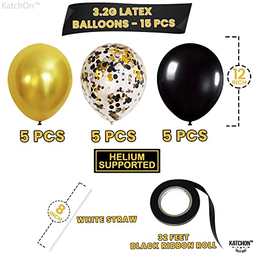 Image of KatchOn, Black We Are So Proud of You Balloons - 16 Inch, Pack of 16 | Proud Of You Balloon for Graduation Decorations 2026, Graduation Balloons, 2026 Graduation Decorations