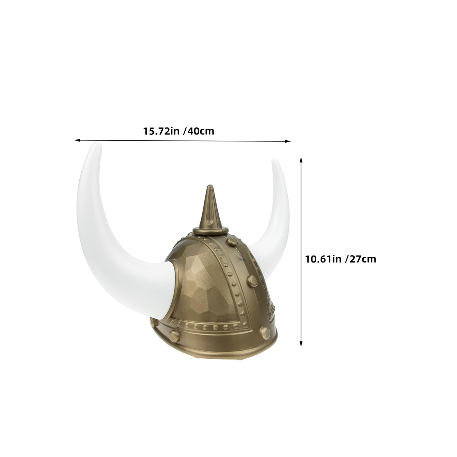2 Pezzi Cappelli Viking con Corna Dorate e Argentate Accessori Costume per Festa di Halloween e Carnevale Cappello Pirata Norreno per Adulti Uomo Leggero e Facile da Indossare