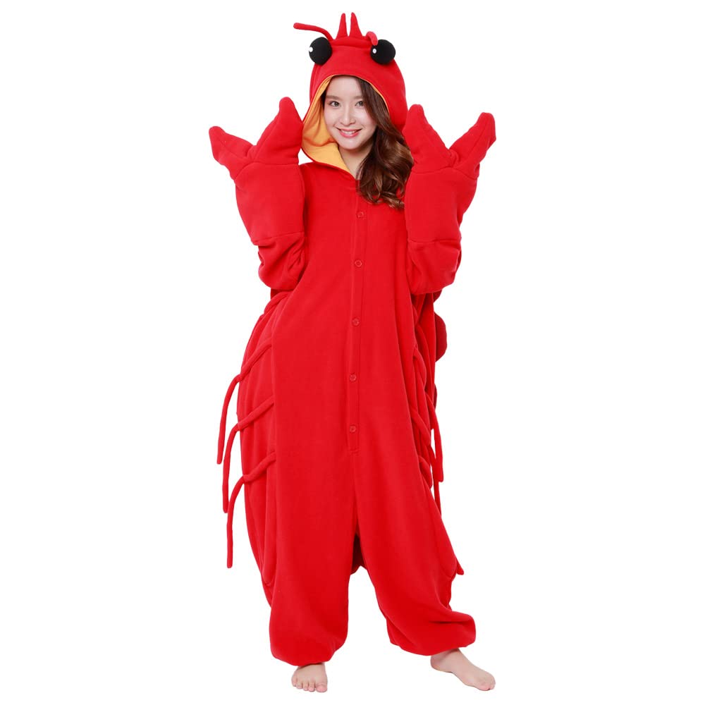 SAZAC Hummer Onesie Kigurumi Einteiler Onesie Kostüm Jumpsuit Kigurumi | für Kinder und Erwachsene | One Size Fits All (155 – 180 cm)