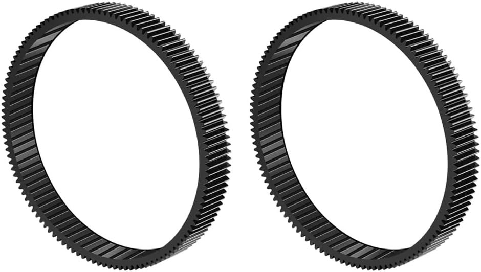 Seamless Focus Gear Ring 360 Rotation Follow Focus Ring 46mm-80mm (67-74mm)