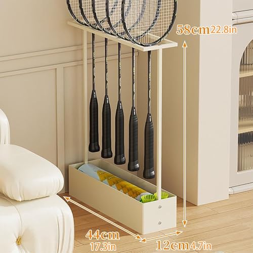 Soporte de pie para raquetas de tenis y bádminton miniatura 2