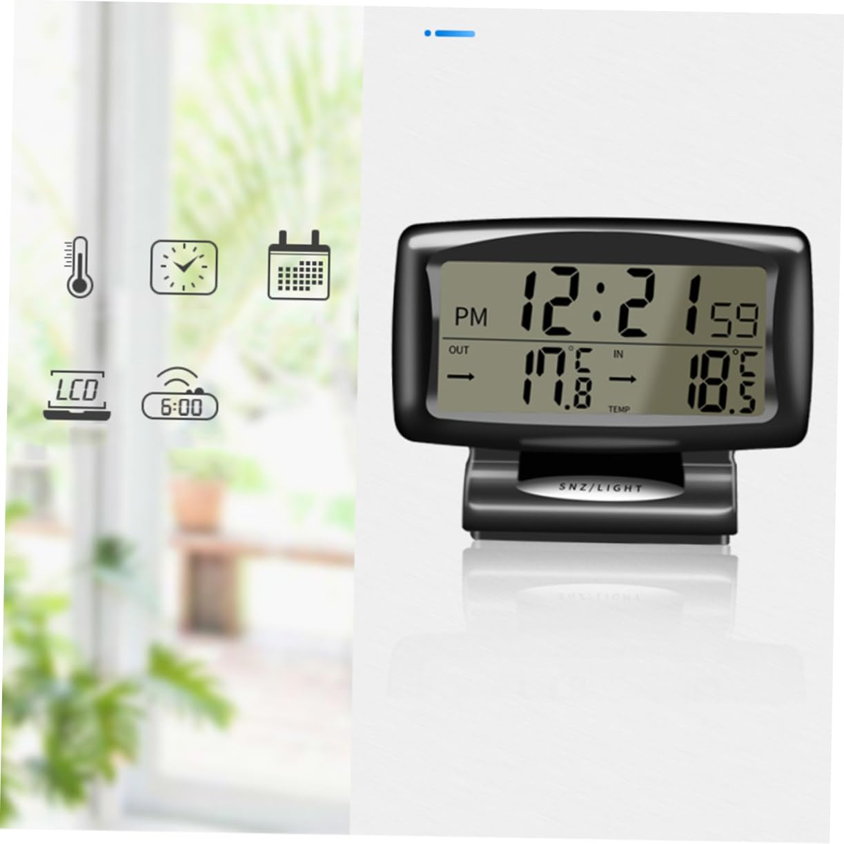 SUPVOX 2 Uds Decoraciones Luminosas para Salpicadero De Coche Mecánico Suministros para Coche Tablero Reloj Decorar Accesorios para Automóvil