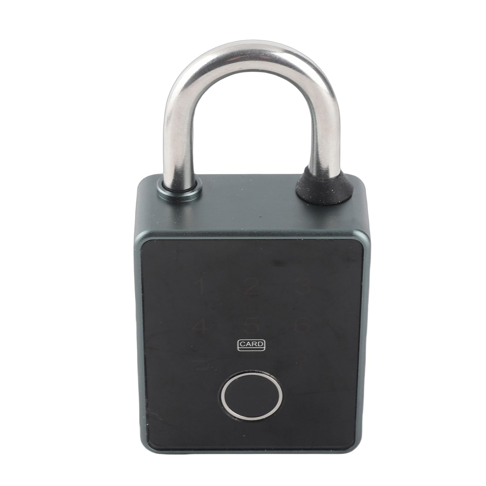 Candado Inteligente con Huella Dactilar con Control de Aplicación, Candado sin Llave Resistente a la Intemperie IP65 para Viajes en Taquillas de Gimnasio, Copia de Seguridad de Llaves,