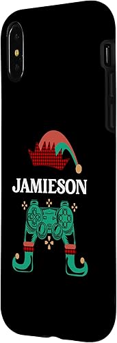 Miniatura 8 de iPhone XR Gamer Elf Custom Name Jamieson Christmas Legendary Video Case