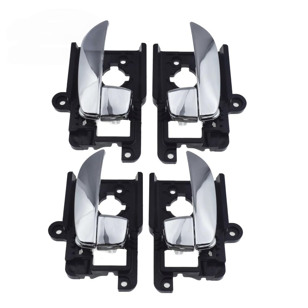 Dngjuen Inside Interior Door Handle Front Or Rear Left Driver Or Right Passenger for Elantra 2007 2008 2009 2010 2.0L Sliding Door Handle(4 Left Right Kit)