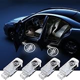 4 PCS Car Door Light Logo Compatible with Car Door Lights Logo Projector, LED Projector Light, Car Door Led Welcome Light,Ghost Shadow Lights (B)