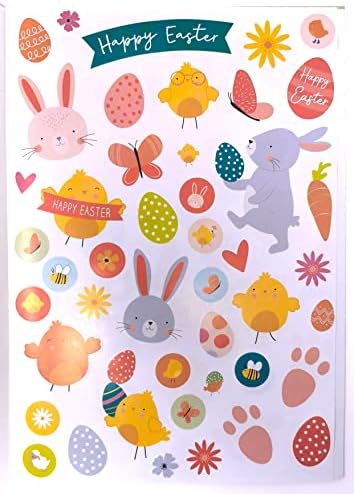 Easter Craft & Sticker Book - A4, 20 Pages - Make Your Own Easter Wreath - FSC Certified