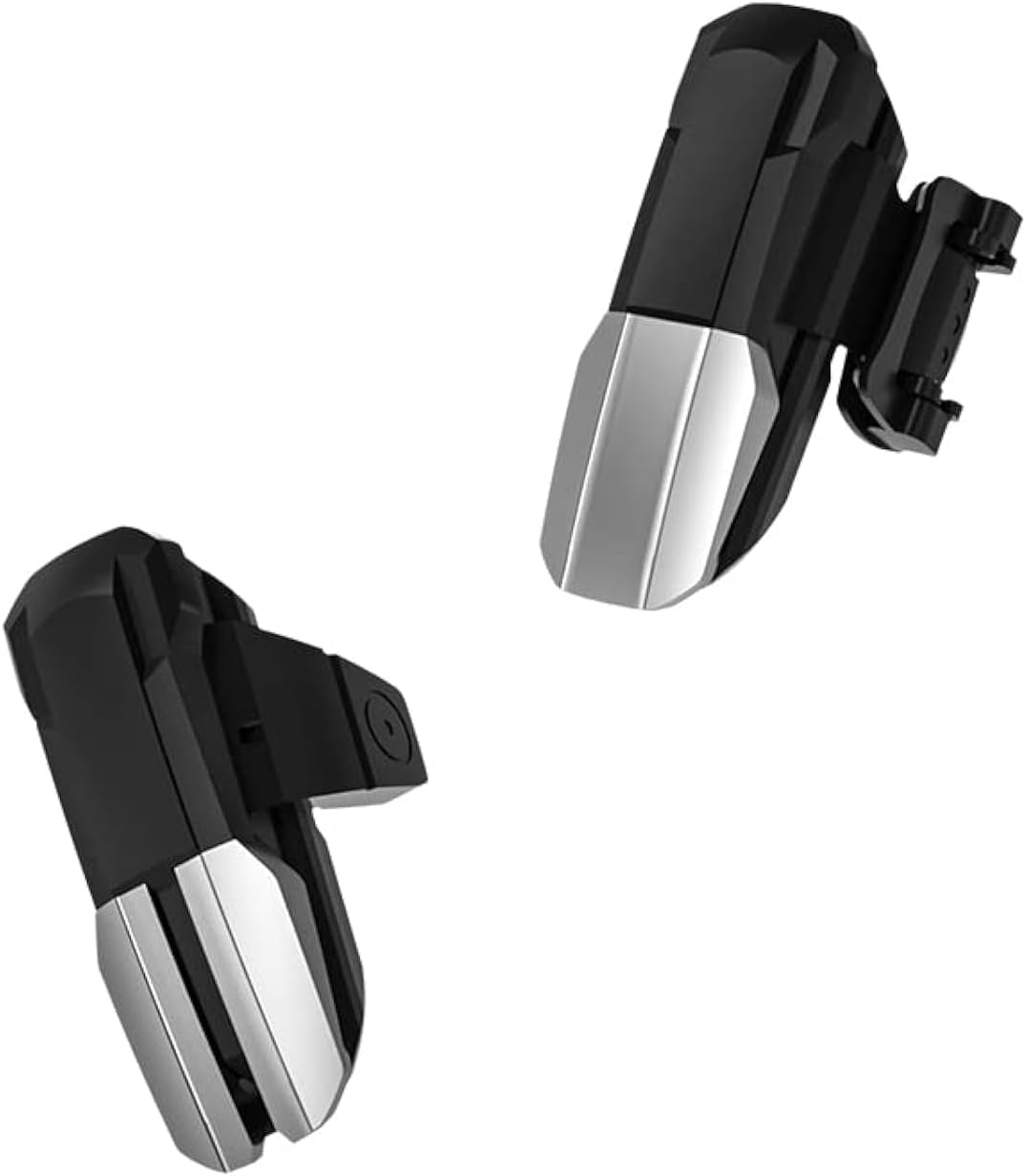 1 Pair Mobile Gaming Triggers,compatible with PUBG/Fortnitee Mobile/ Call Of Duty Mobile, L1R1 Knives Out/rules Of Survival Trigger Sensitive Shoot And Aim Trigger compatible with android & iphone