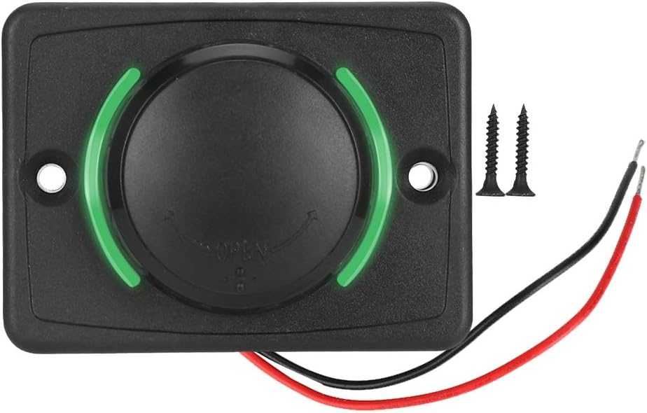 caricabatteria da auto con led verde