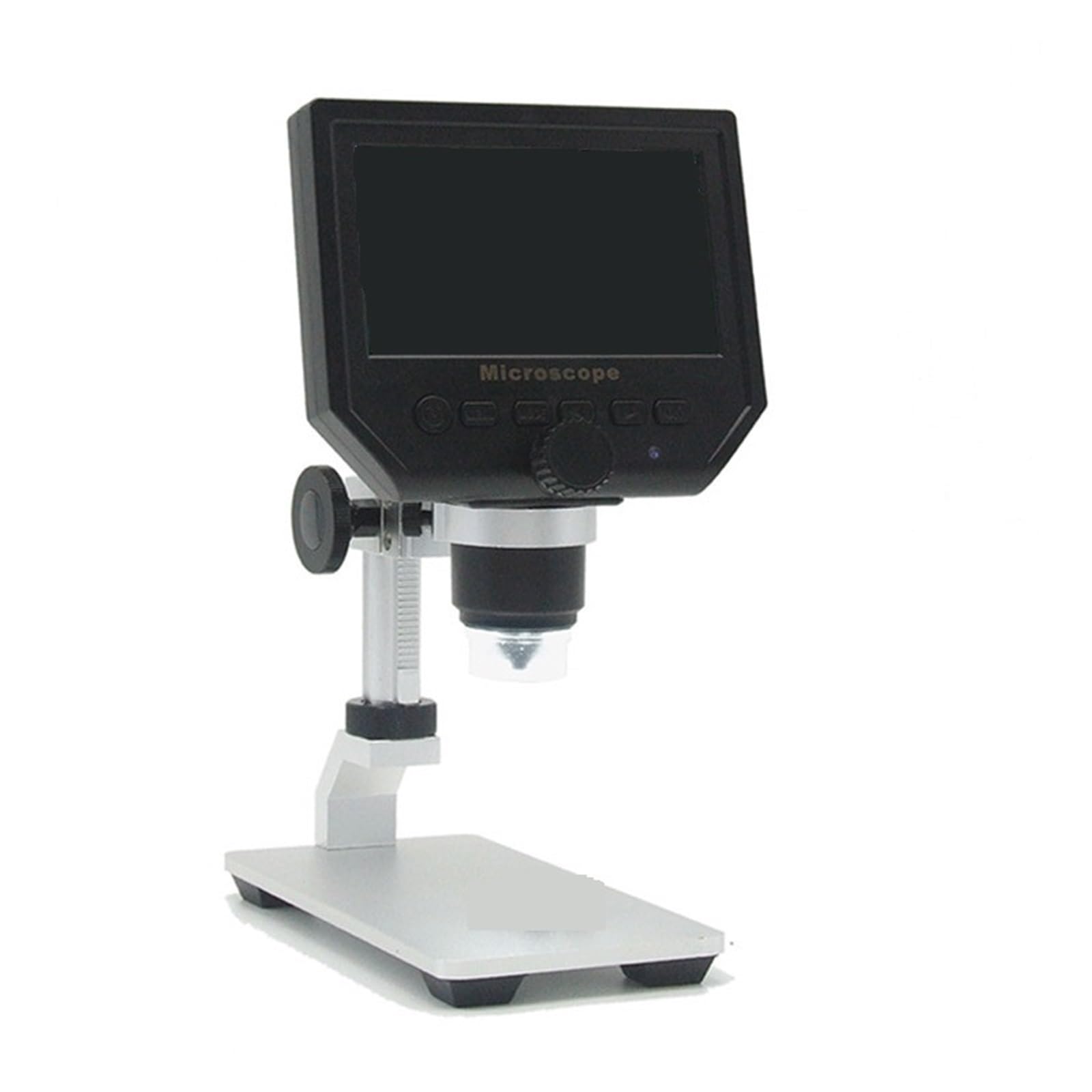 1-600x Cyfrowy Mikroskop Elektroniczny Przenośny HD LCD Naprawa Płyty Głównej Endoskop Lupa Camera Mikroskopy i wyposażenie(G600 Al-alloy Stent)