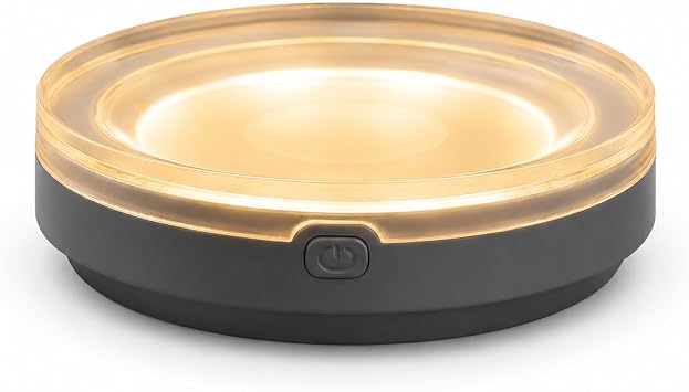 LED Light-Up Coaster- 15 Colors, 4 Brightness Levels, 36H Long Battery Life Rechargeable Bottle Glorifier for Home Bar, Party, Spirits Display, Light Up Coasters 1 Grey