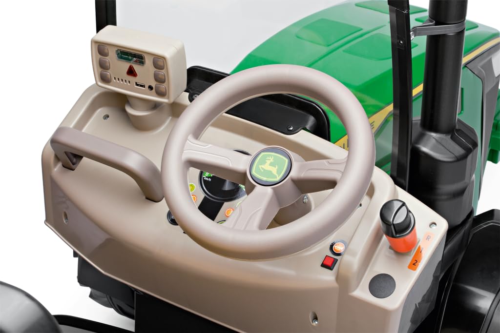 John Deere Dual Force Trailer | fiche technique et prix | Peg Perego