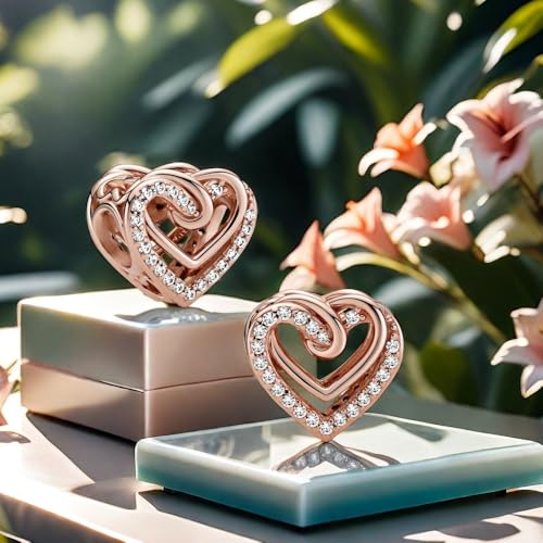 Image of Mom Family Charms Bead for Bracelets and Necklaces Jewelry Charm for Women Valentine Mother's Day