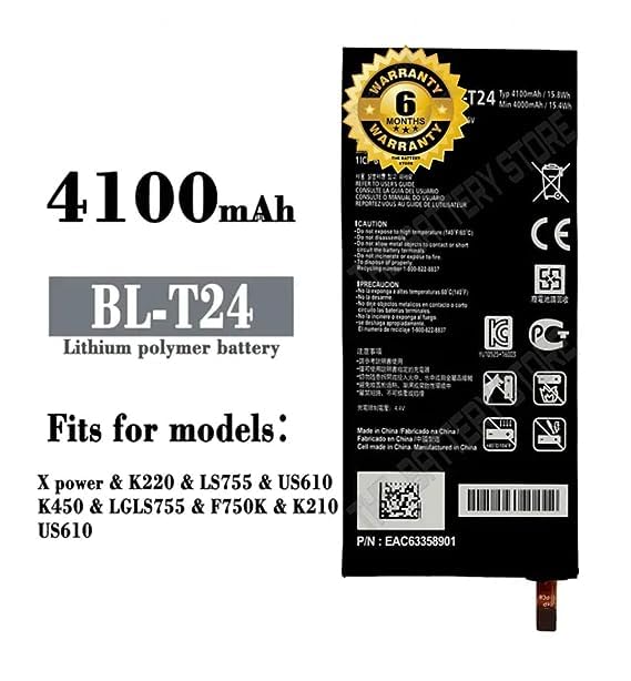 Image of Original BL-T24 Battery for LG K220 X Power k220DS /k220DSK /k220DSZ /K220Y /k220Z /lS755 Battery with 6 Month Warranty ***(J00219)